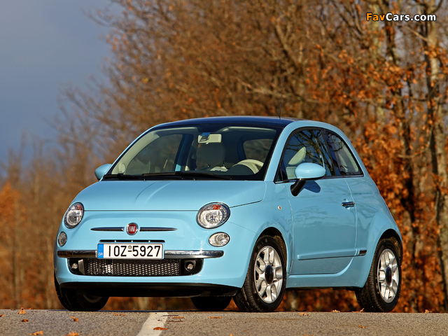 Fiat 500 TwinAir 2010 images (640 x 480)