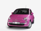 Fiat 500 Pink Limited Edition 2010 photos