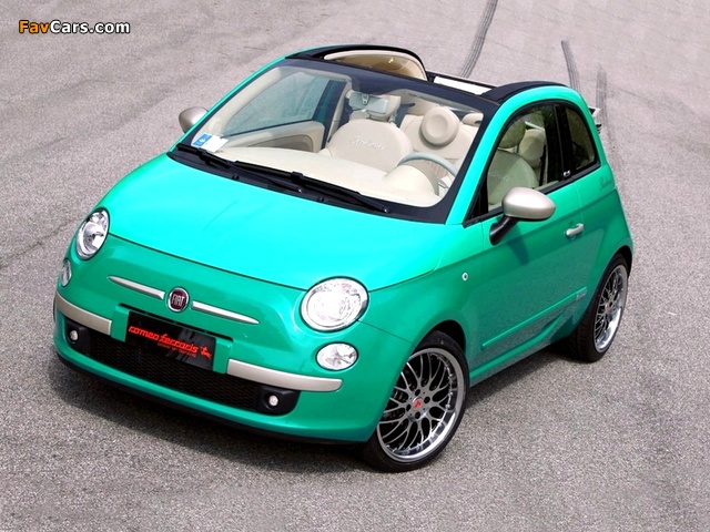 Romeo Ferraris Fiat 500C Sardinia 2010 pictures (640 x 480)