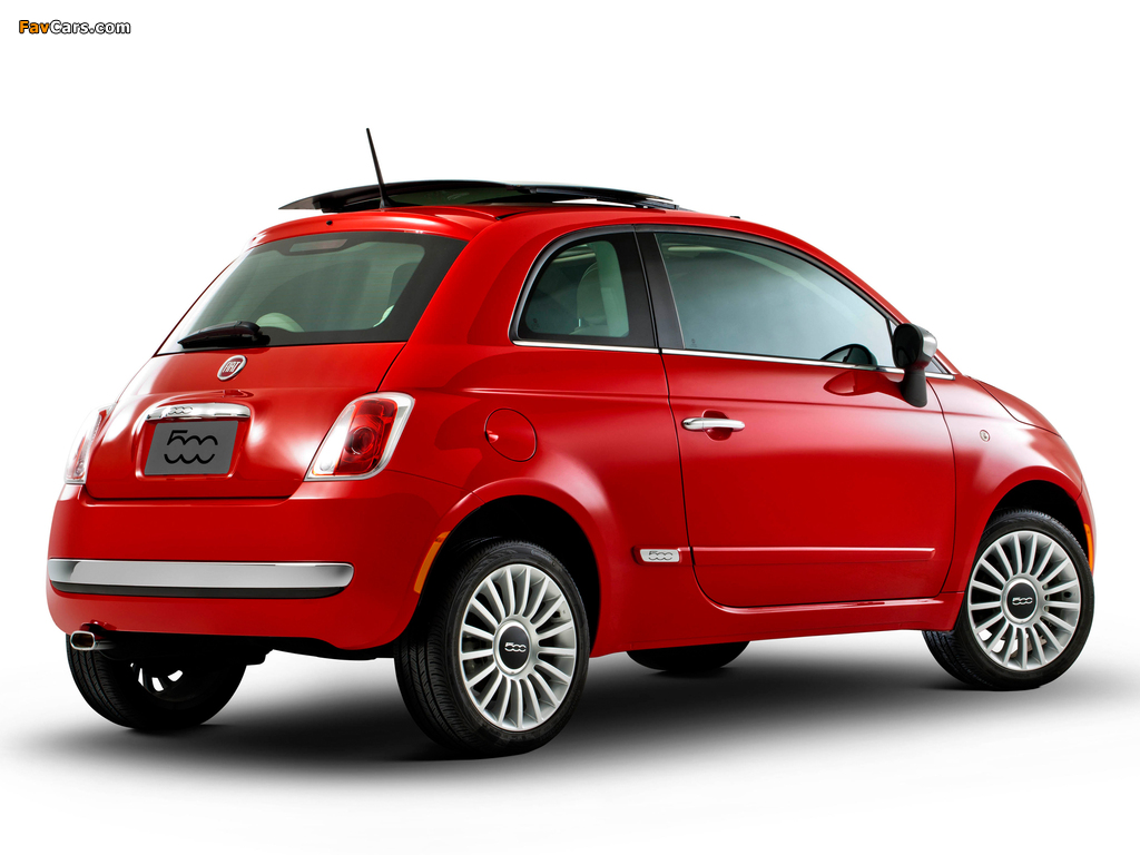 Fiat 500 Lounge Air BR-spec 2011 images (1024 x 768)