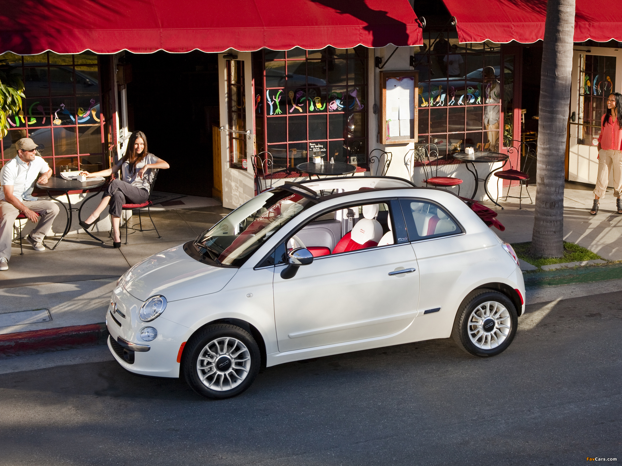 Fiat 500C Lounge US-spec 2011 images (2048 x 1536)