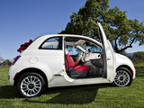 Fiat 500C Lounge US-spec 2011 images