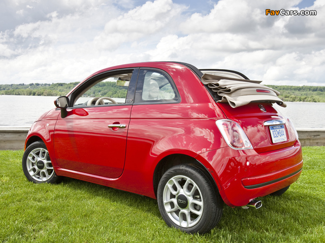 Fiat 500C Pop US-spec 2011 photos (640 x 480)