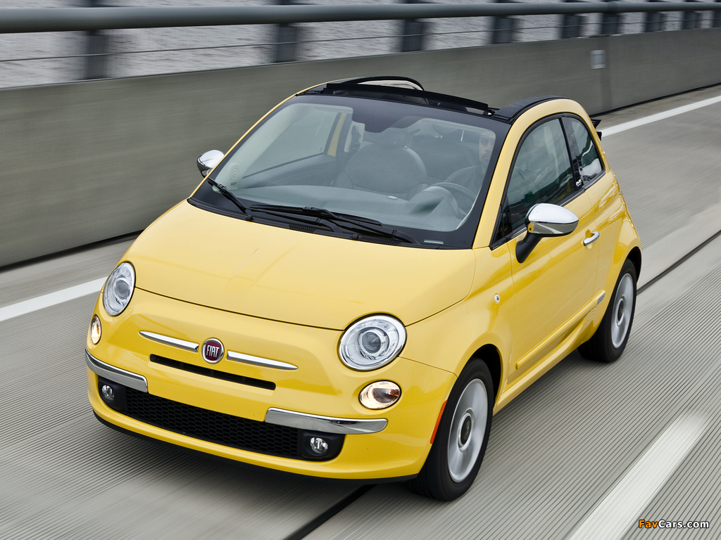 Fiat 500C Lounge US-spec 2011 photos (1024 x 768)