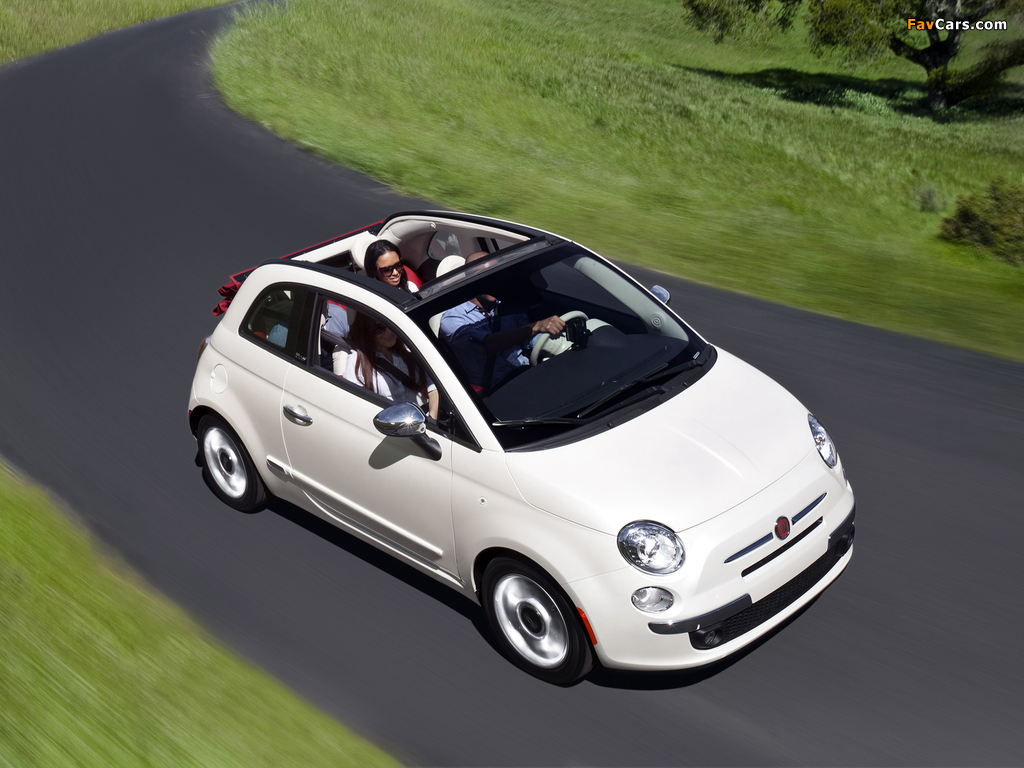 Fiat 500C Lounge US-spec 2011 pictures (1024 x 768)