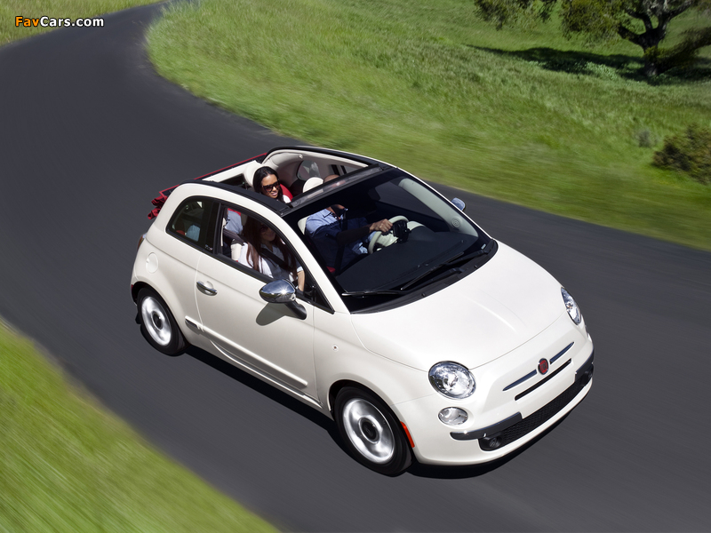 Fiat 500C Lounge US-spec 2011 pictures (800 x 600)