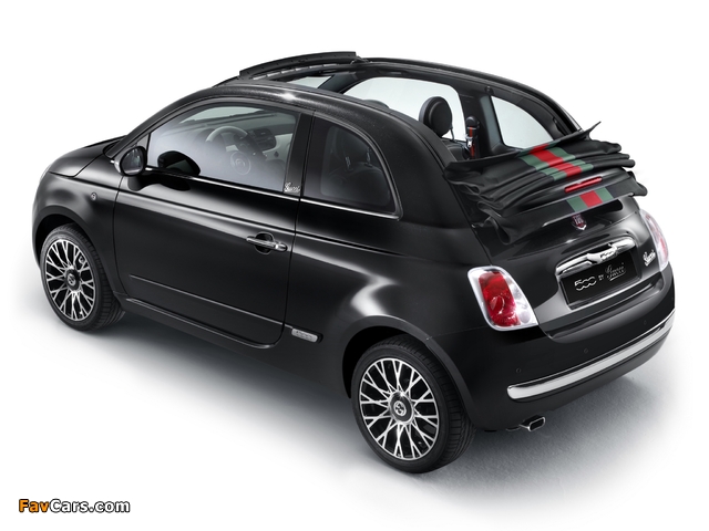 Fiat 500C by Gucci 2011–12 pictures (640 x 480)