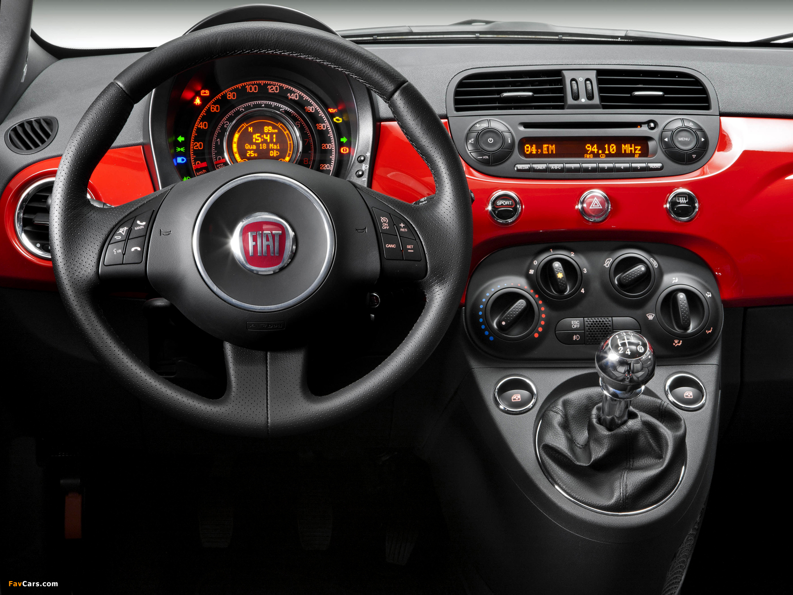 Fiat 500 Sport Air BR-spec 2011 pictures (1600 x 1200)