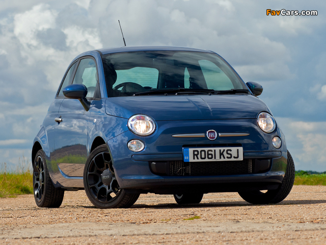 Fiat 500 TwinAir Plus UK-spec 2011 wallpapers (640 x 480)