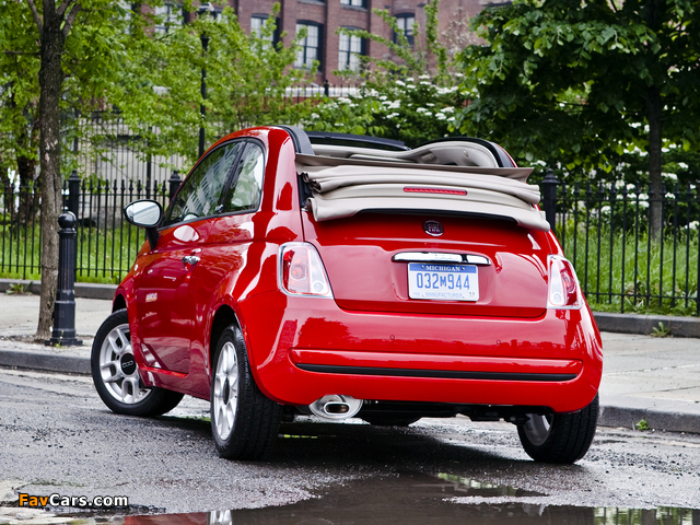 Fiat 500C Pop US-spec 2011 wallpapers (640 x 480)