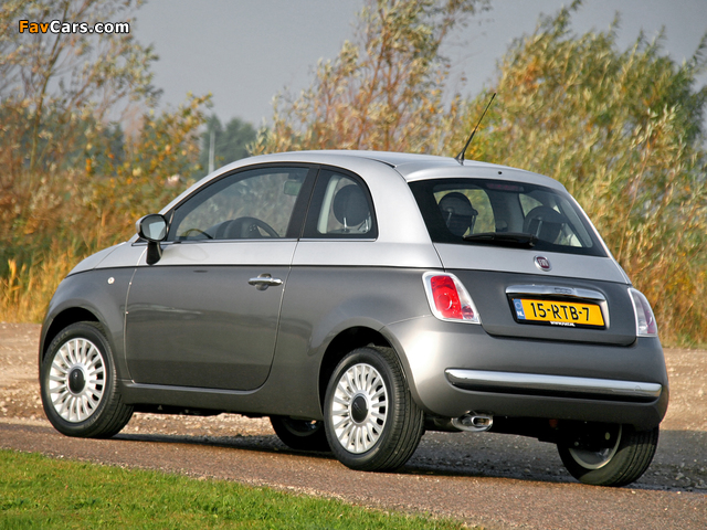 Fiat 500 Bicolore 2011 wallpapers (640 x 480)