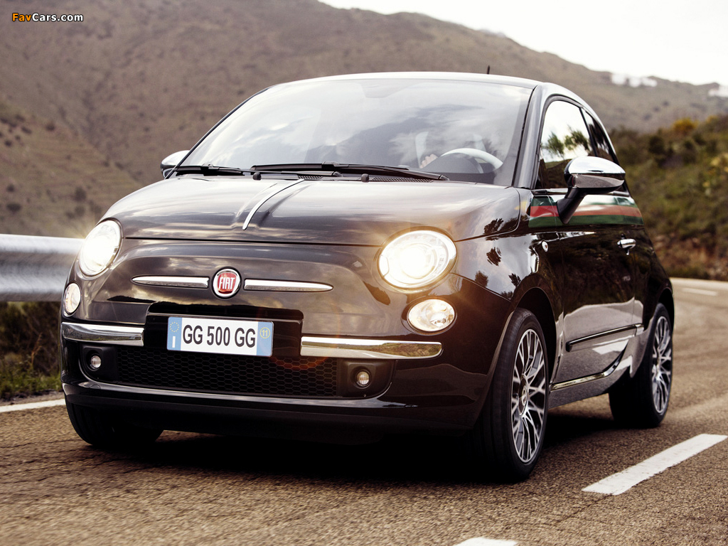 Fiat 500 by Gucci 2011–12 wallpapers (1024 x 768)