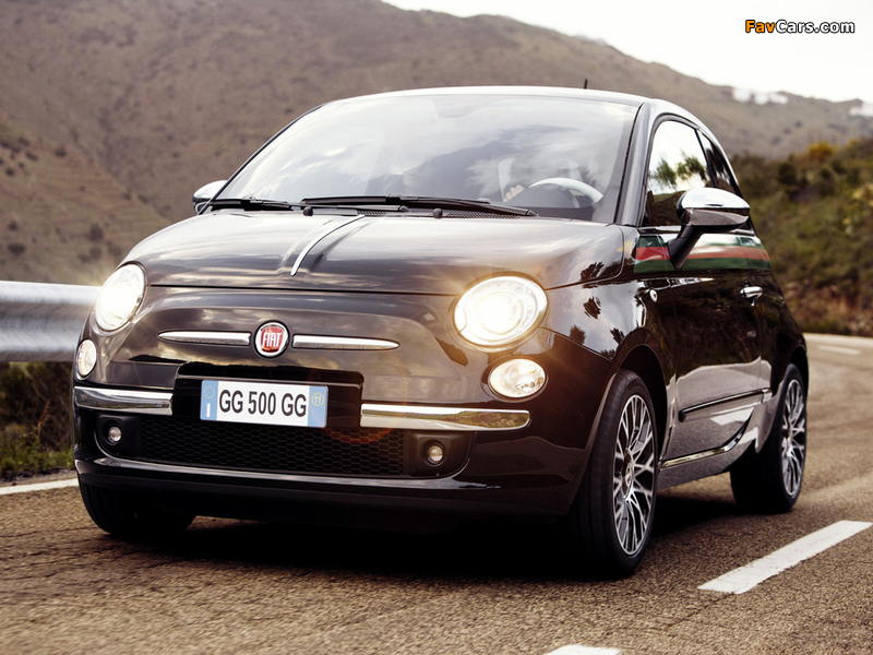 Fiat 500 by Gucci 2011–12 wallpapers (800 x 600)
