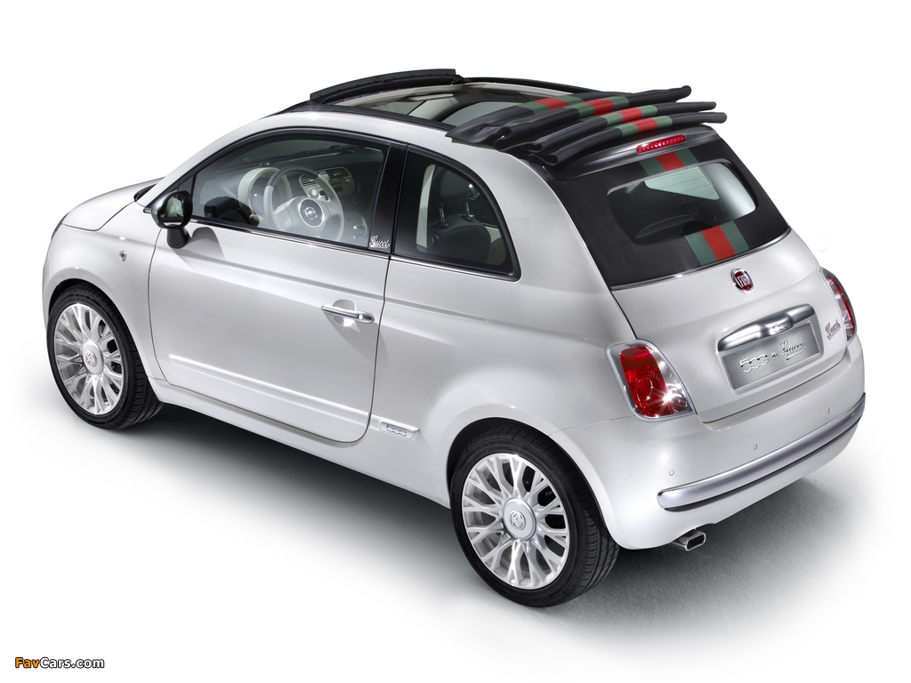 Fiat 500C by Gucci 2011–12 wallpapers (1024 x 768)