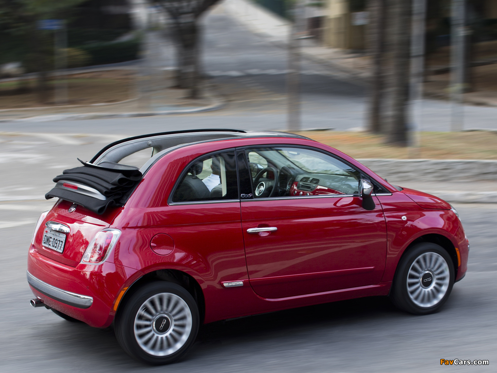 Fiat 500C BR-spec 2012 images (1024 x 768)