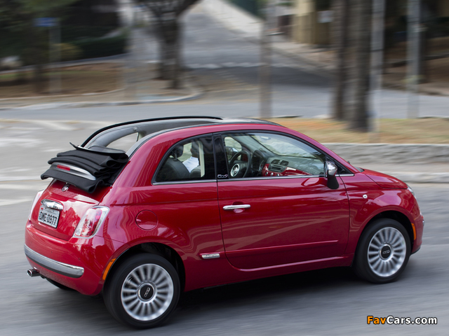 Fiat 500C BR-spec 2012 images (640 x 480)