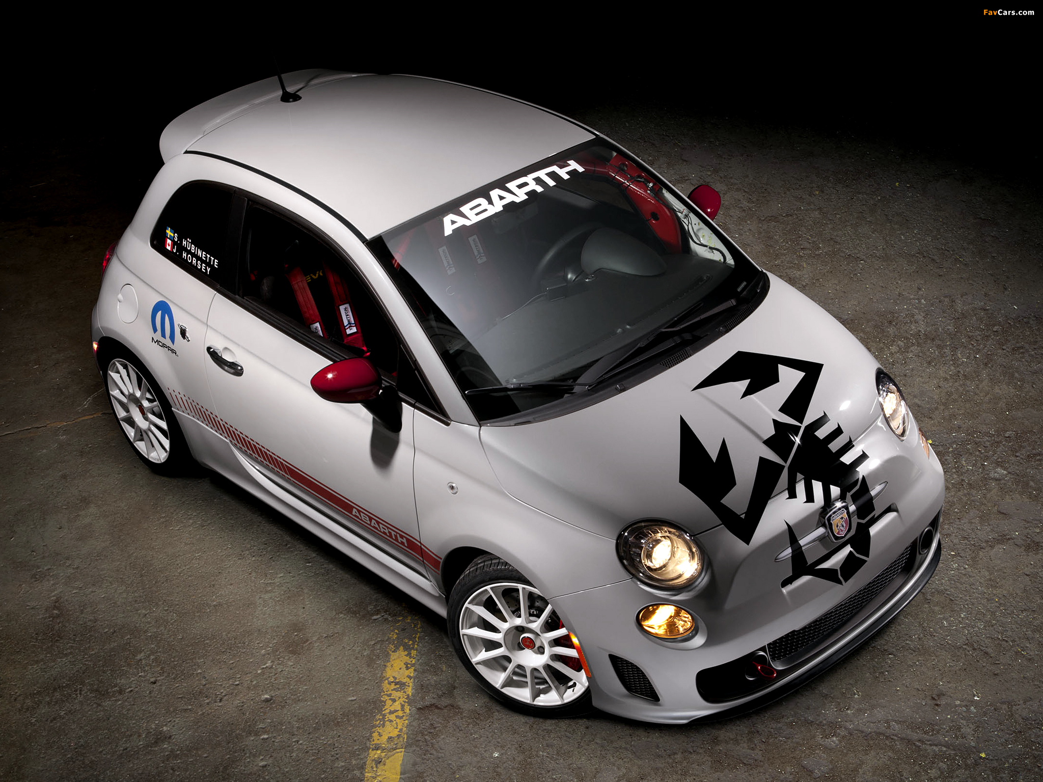 Fiat 500 Abarth Racing 2012 images (2048 x 1536)