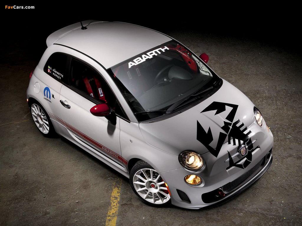 Fiat 500 Abarth Racing 2012 images (1024 x 768)