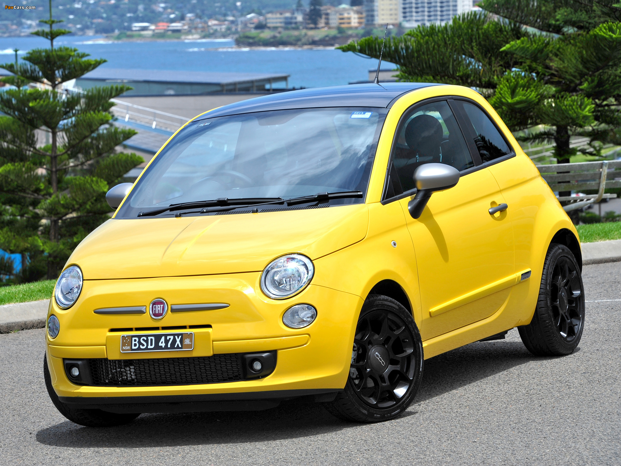 Fiat 500 TwinAir Plus AU-spec 2012 pictures (2048 x 1536)