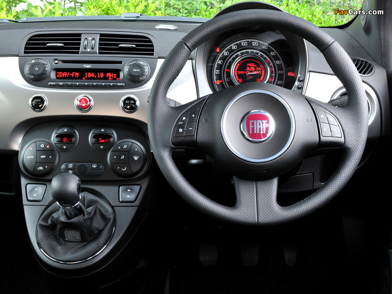 Fiat 500 TwinAir Plus AU-spec 2012 pictures (800 x 600)