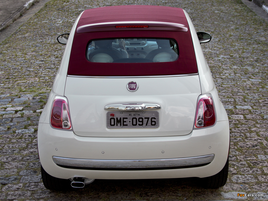 Fiat 500C BR-spec 2012 pictures (1024 x 768)