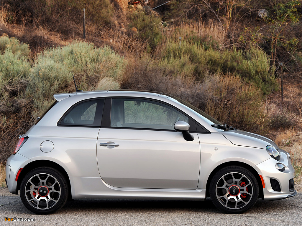 Fiat 500 Turbo 2012 wallpapers (1024 x 768)