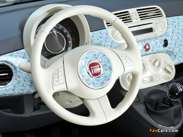 Fiat 500 Liberty Art Fabrics 2012–13 wallpapers (640 x 480)