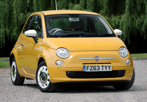 Fiat 500 Colour Therapy UK-spec 2012 wallpapers