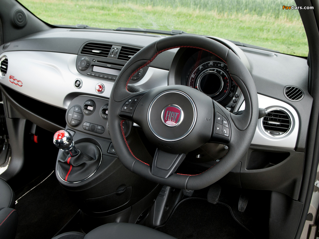 Fiat 500S UK-spec 2013 images (1024 x 768)