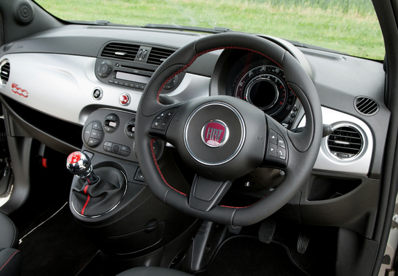 Fiat 500S UK-spec 2013 images