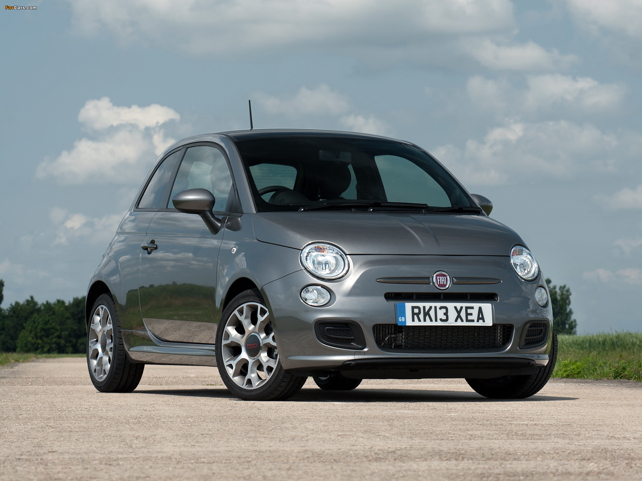 Fiat 500S UK-spec 2013 photos (2048 x 1536)