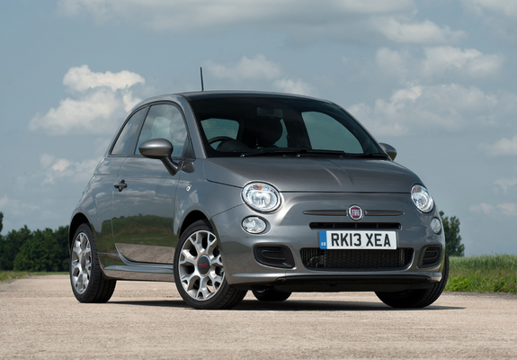 Fiat 500S UK-spec 2013 photos