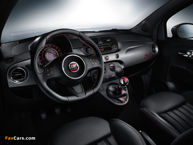 Fiat 500S 2013 photos (640 x 480)