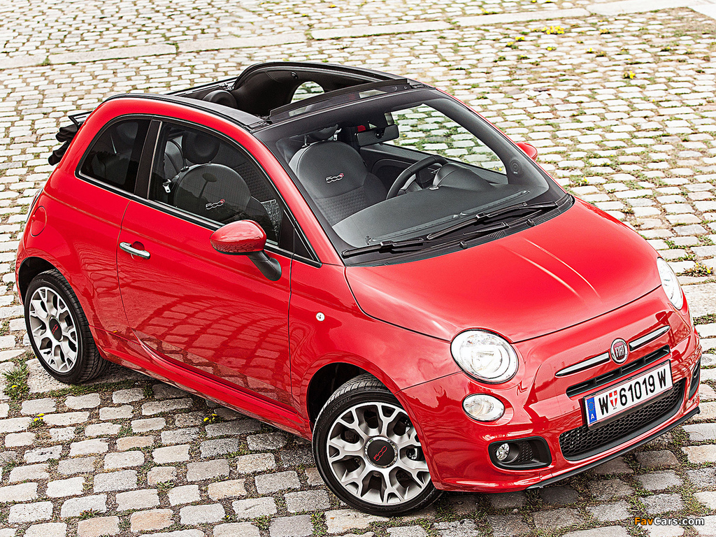 Fiat 500S Cabrio 2013 pictures (1024 x 768)