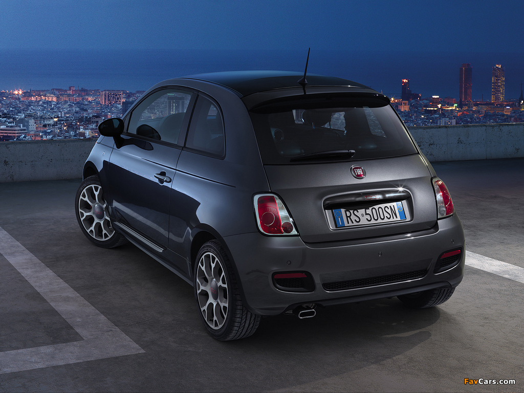 Fiat 500S 2013 wallpapers (1024 x 768)