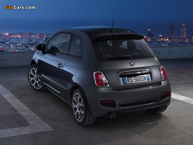 Fiat 500S 2013 wallpapers (640 x 480)