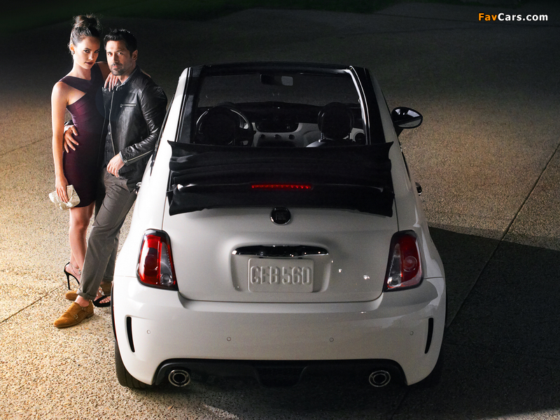 Fiat 500C GQ US-spec 2014 wallpapers (800 x 600)