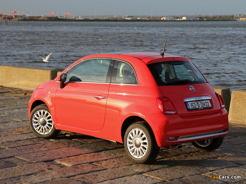 Fiat 500 UK-spec (312) 2015 pictures (800 x 600)