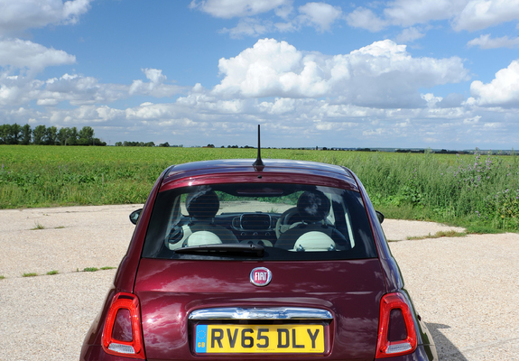 Fiat 500 UK-spec (312) 2015 pictures