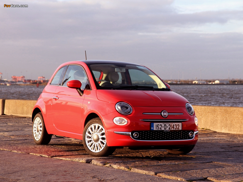 Fiat 500 UK-spec (312) 2015 pictures (1024 x 768)