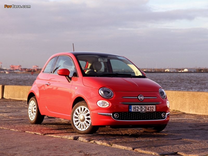 Fiat 500 UK-spec (312) 2015 pictures (800 x 600)