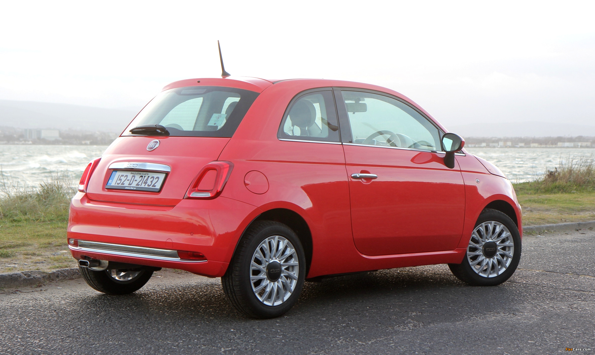 Fiat 500 UK-spec (312) 2015 wallpapers (2372 x 1416)