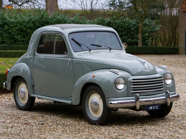 Images of Fiat 500 C Topolino 1949–55 (640 x 480)