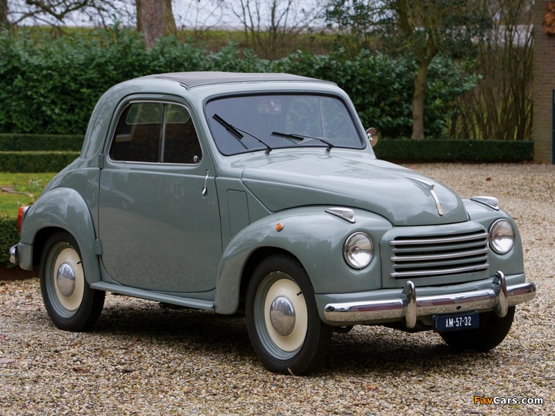 Images of Fiat 500 C Topolino 1949–55 (800 x 600)