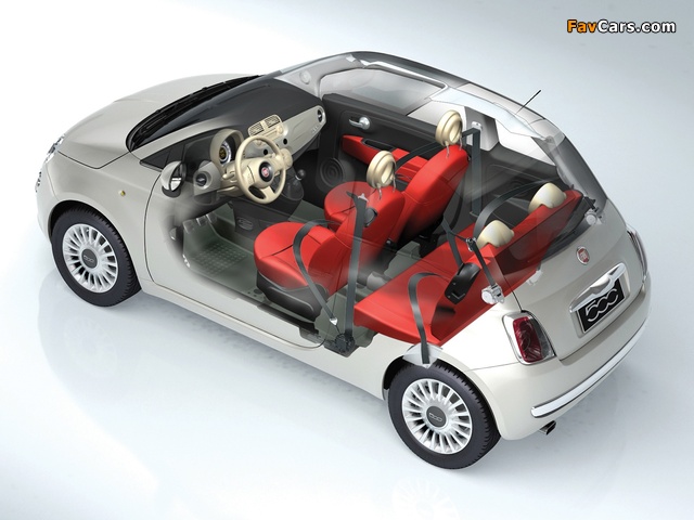Images of Fiat 500 2007 (640 x 480)