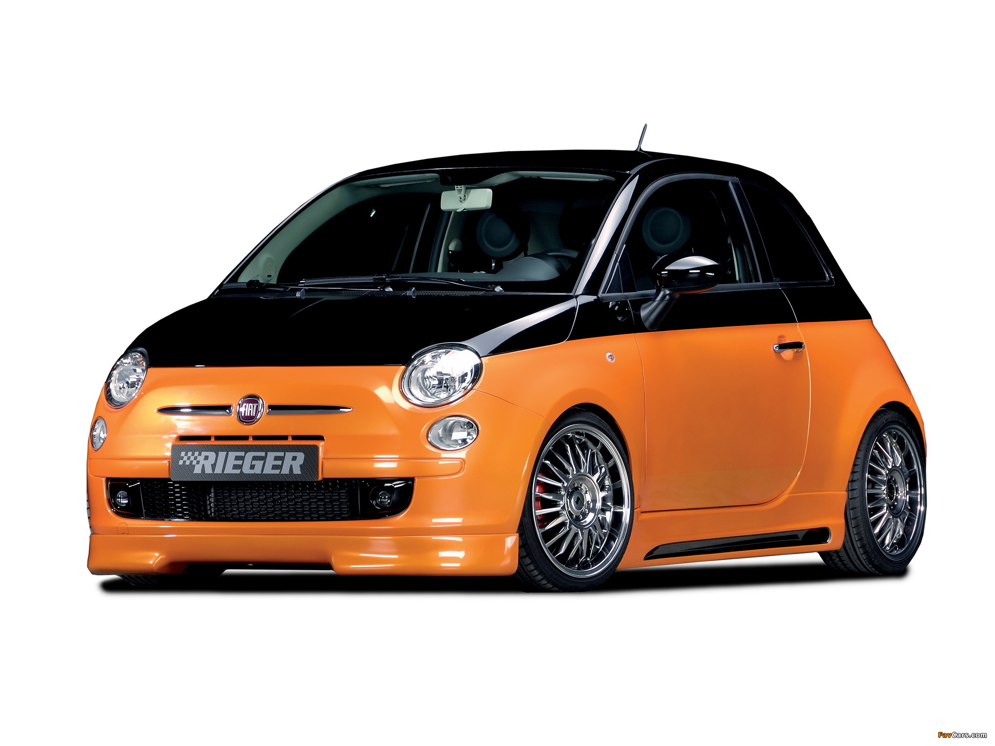 Images of Rieger Fiat 500 2008 (2048 x 1536)