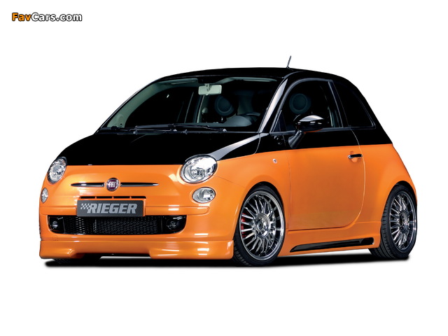 Images of Rieger Fiat 500 2008 (640 x 480)