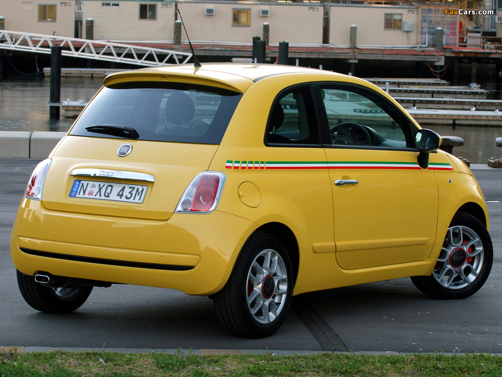 Images of Fiat 500 Sport AU-spec 2008–12 (1024 x 768)