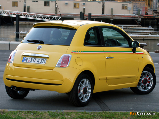 Images of Fiat 500 Sport AU-spec 2008–12 (640 x 480)
