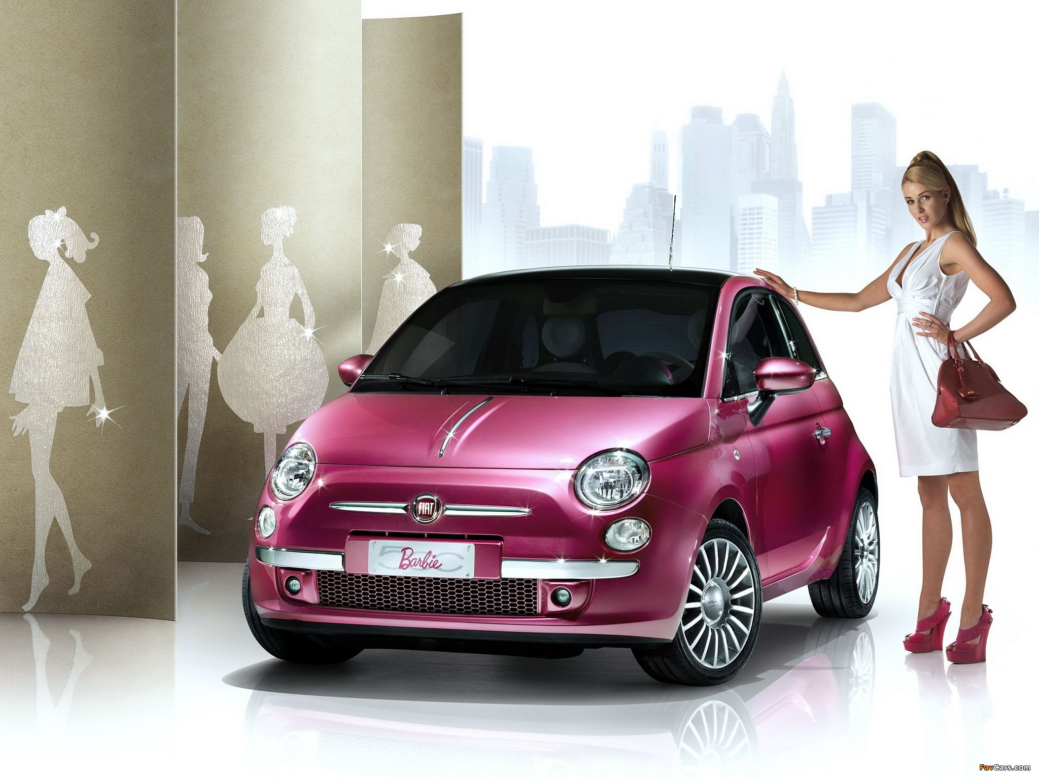 Images of Fiat 500 Barbie Concept 2009 (2048 x 1536)